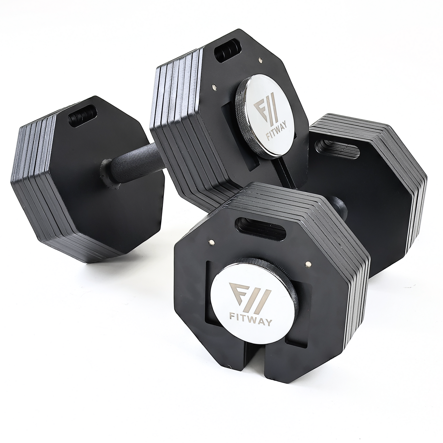 FITWAY 80lb Adj. Dumbbell Pr.