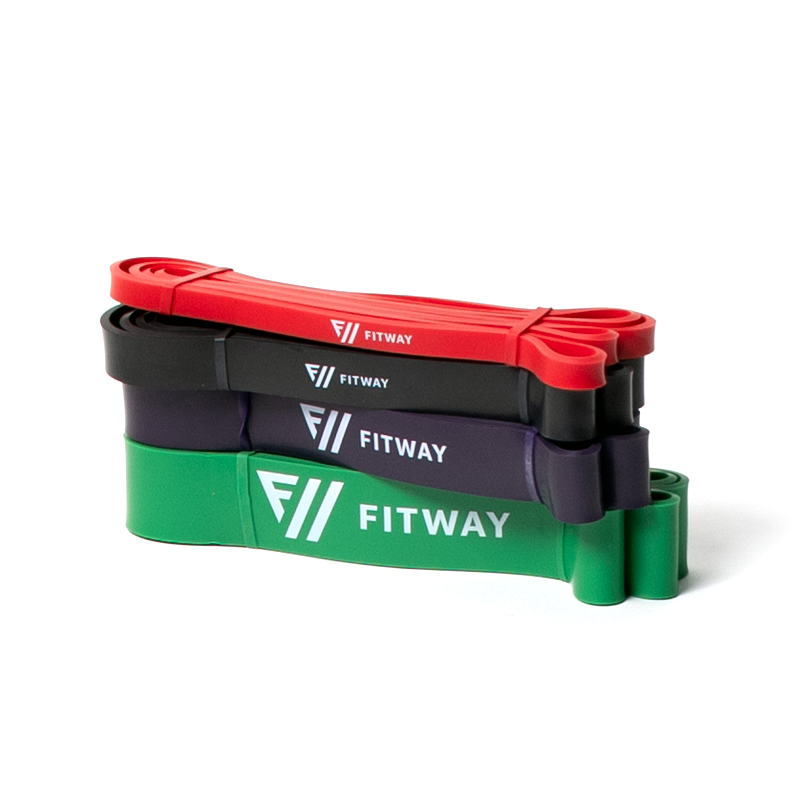 FitWay Equip. Heavy Duty Resistance Band - Red