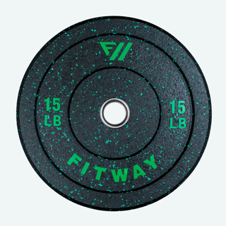 FitWay Equip. Hi-Temp Bumper Plate - 15lb