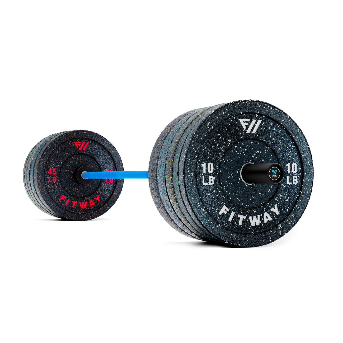 FitWay Equip. Bumper Plate Pro Starter Set