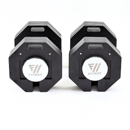 FITWAY 80lb Adj. Dumbbell Pr.