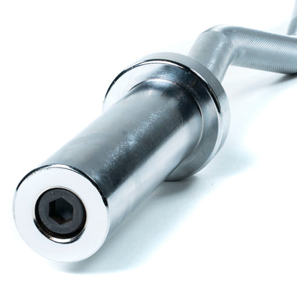 FitWay Equip. Economy Olympic EZ Curl Bar 